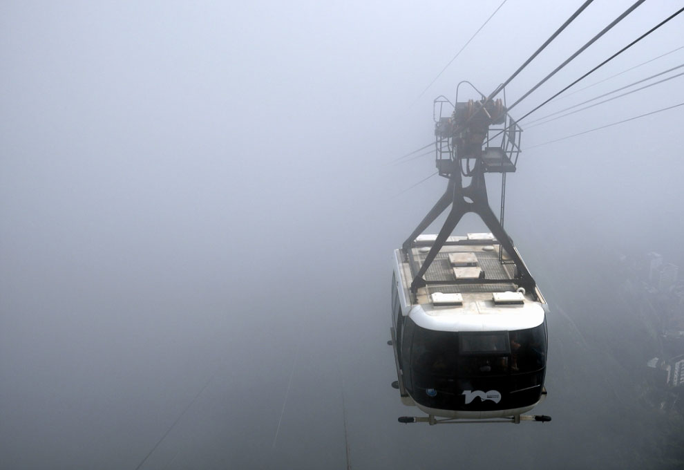 Сахарная Голова и Рио-де-Жанейро с высоты