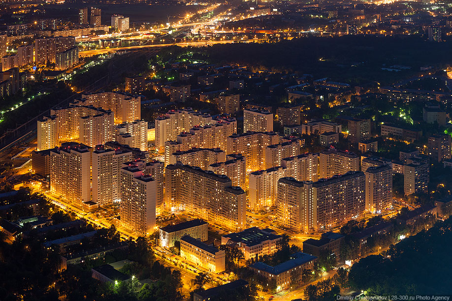 Останкинская телебашня. Вид на Москву с высоты 503 метра Останкинская телебашня. Вид на Москву с высоты 503 метра