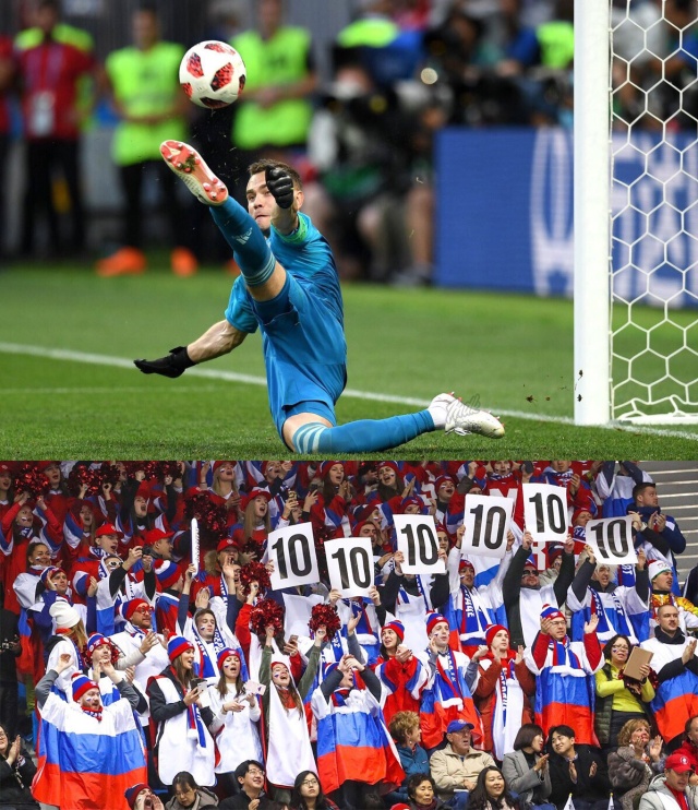 Реакция социальных сетей на победу сборной России над Испанией