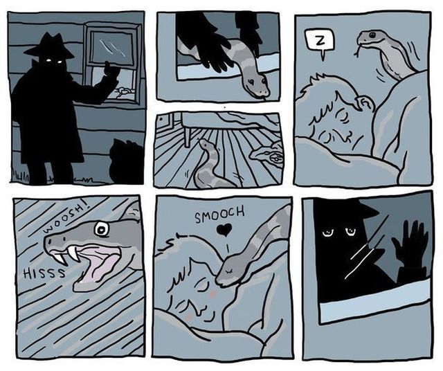 Смешные комиксы