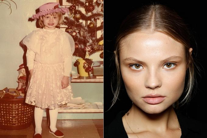 Супермодели в детстве (11 фото)