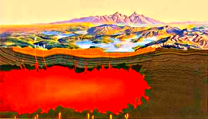 Йеллоустонский супервулкан, несущий гибель цивилизации просыпается