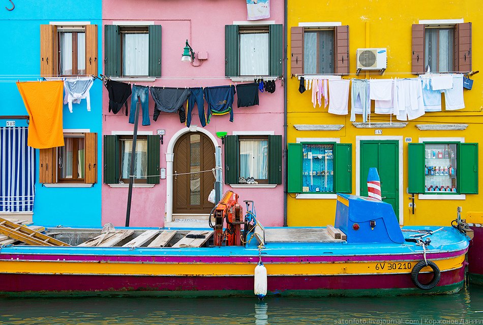 Бурано — островной квартал Венеции