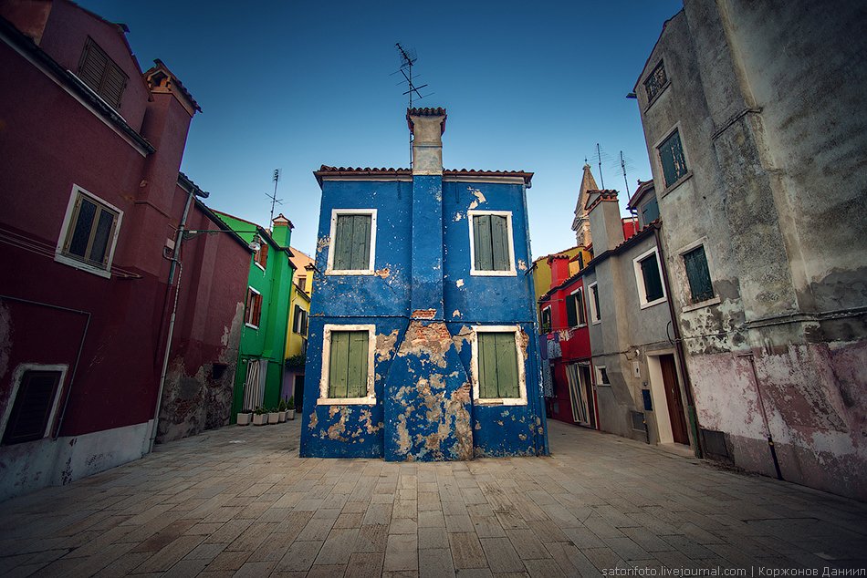 Бурано — островной квартал Венеции