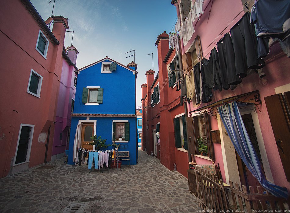 Бурано — островной квартал Венеции