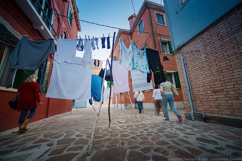 Бурано — островной квартал Венеции