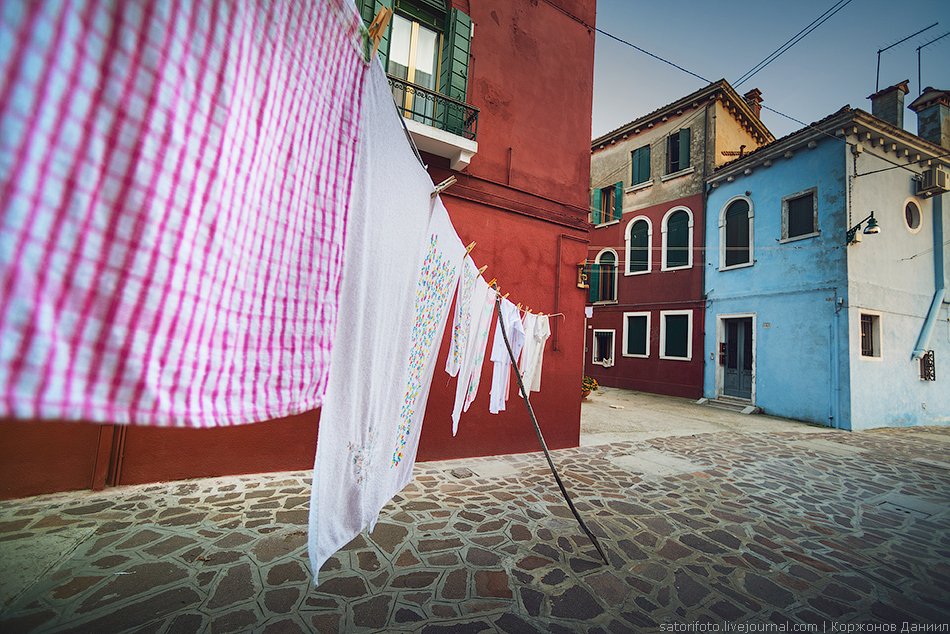 Бурано — островной квартал Венеции