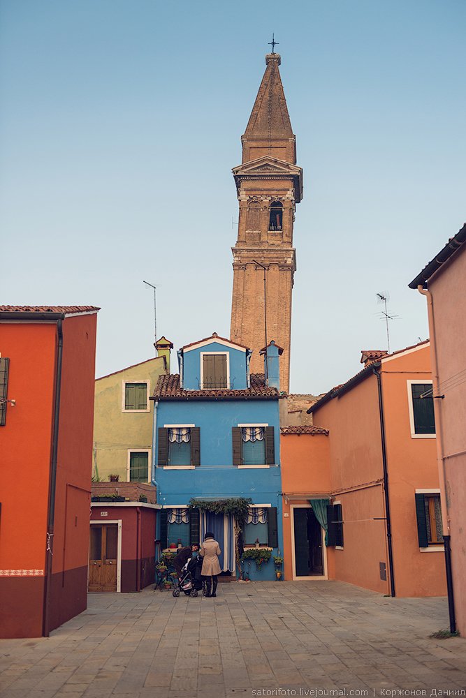 Бурано — островной квартал Венеции