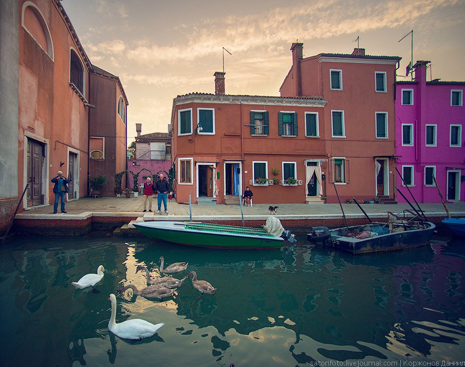 Бурано — островной квартал Венеции
