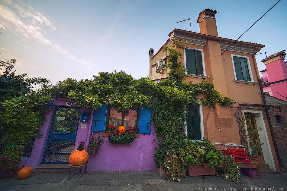 Бурано — островной квартал Венеции