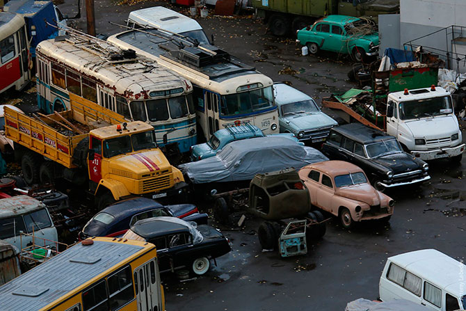 Кладбище городского транспорта