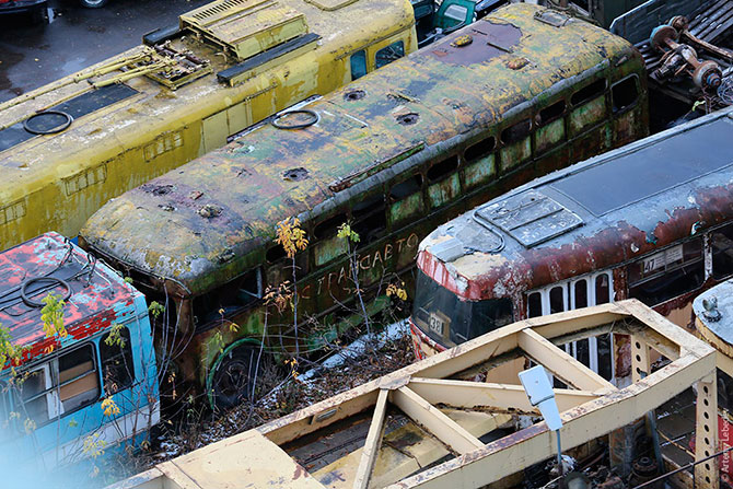 Кладбище городского транспорта