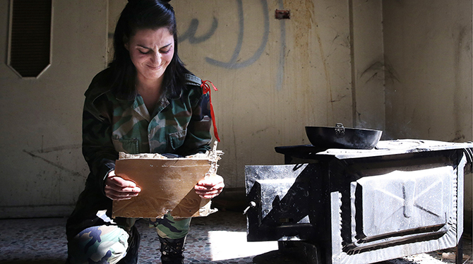 Женский батальон на войне в Сирии