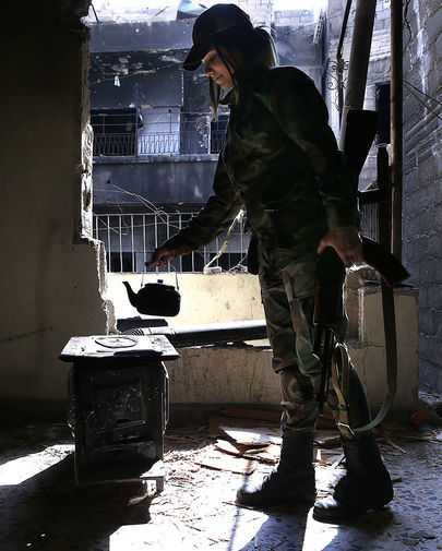 Женский батальон на войне в Сирии