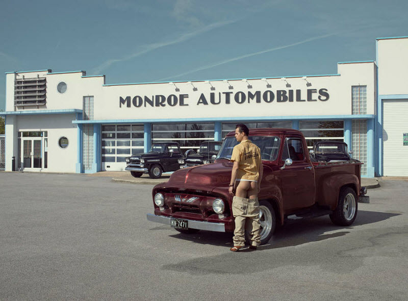 Развратный Эдем: эротические фотографии Саши Голдбергера