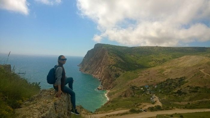 Девушки на отдыхе в Крыму