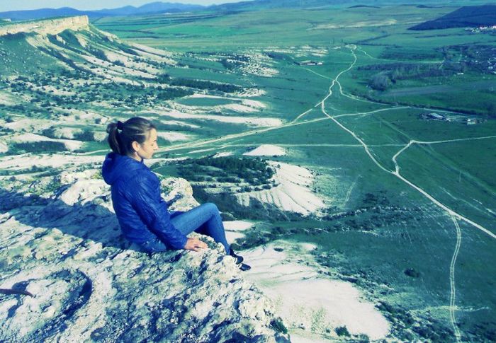 Девушки на отдыхе в Крыму