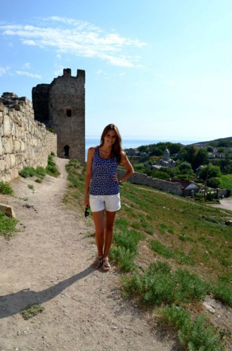 Девушки на отдыхе в Крыму