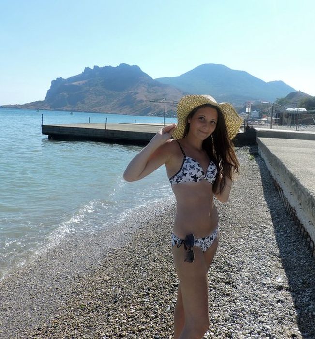 Девушки на отдыхе в Крыму