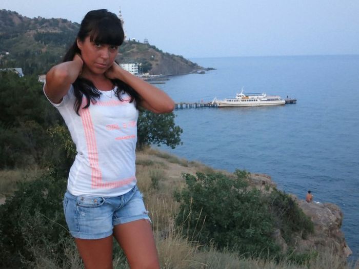 Девушки на отдыхе в Крыму