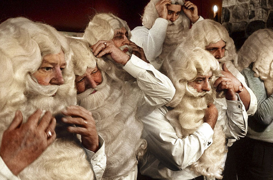 Как выглядел Санта-Клаус 50–100 лет назад