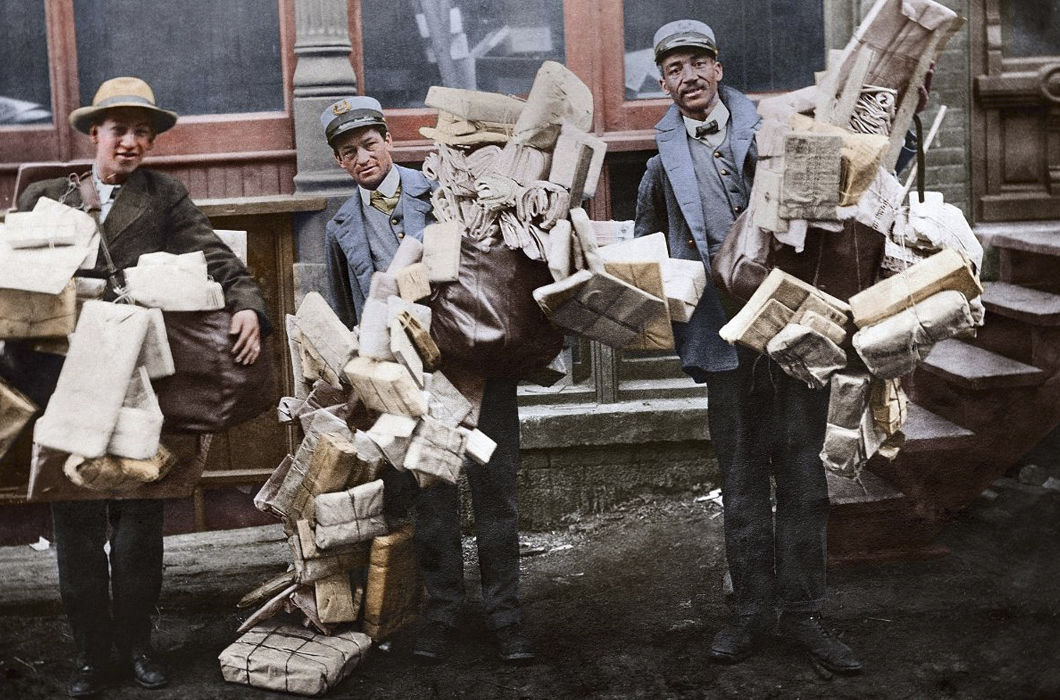 Как выглядел Санта-Клаус 50–100 лет назад Как выглядел Санта-Клаус 50–100 лет назад