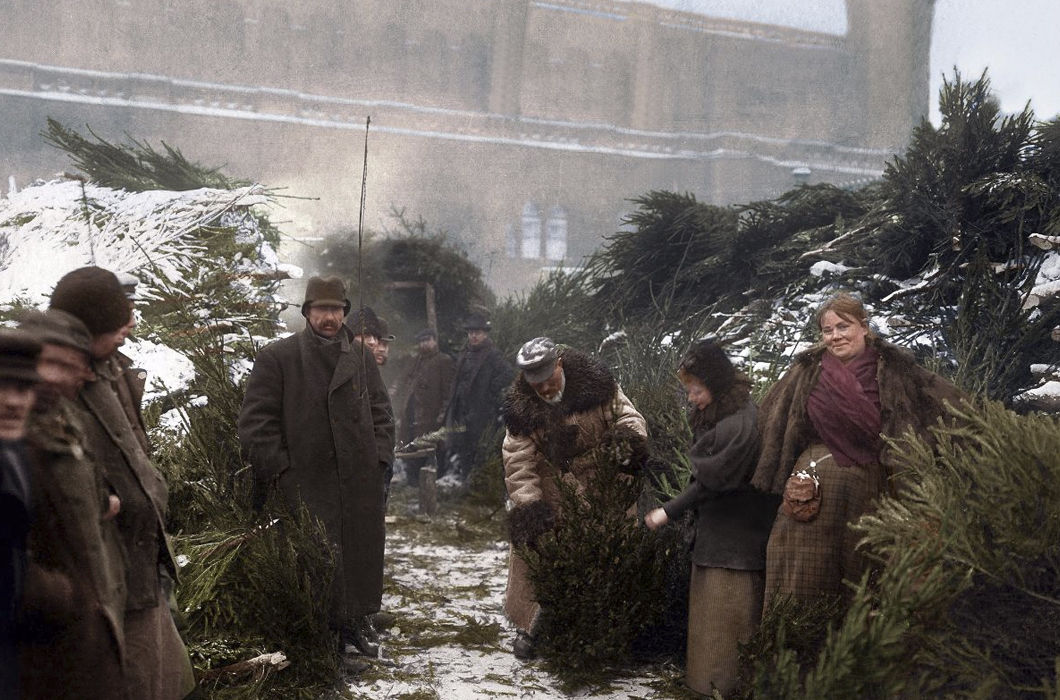 Как выглядел Санта-Клаус 50–100 лет назад Как выглядел Санта-Клаус 50–100 лет назад