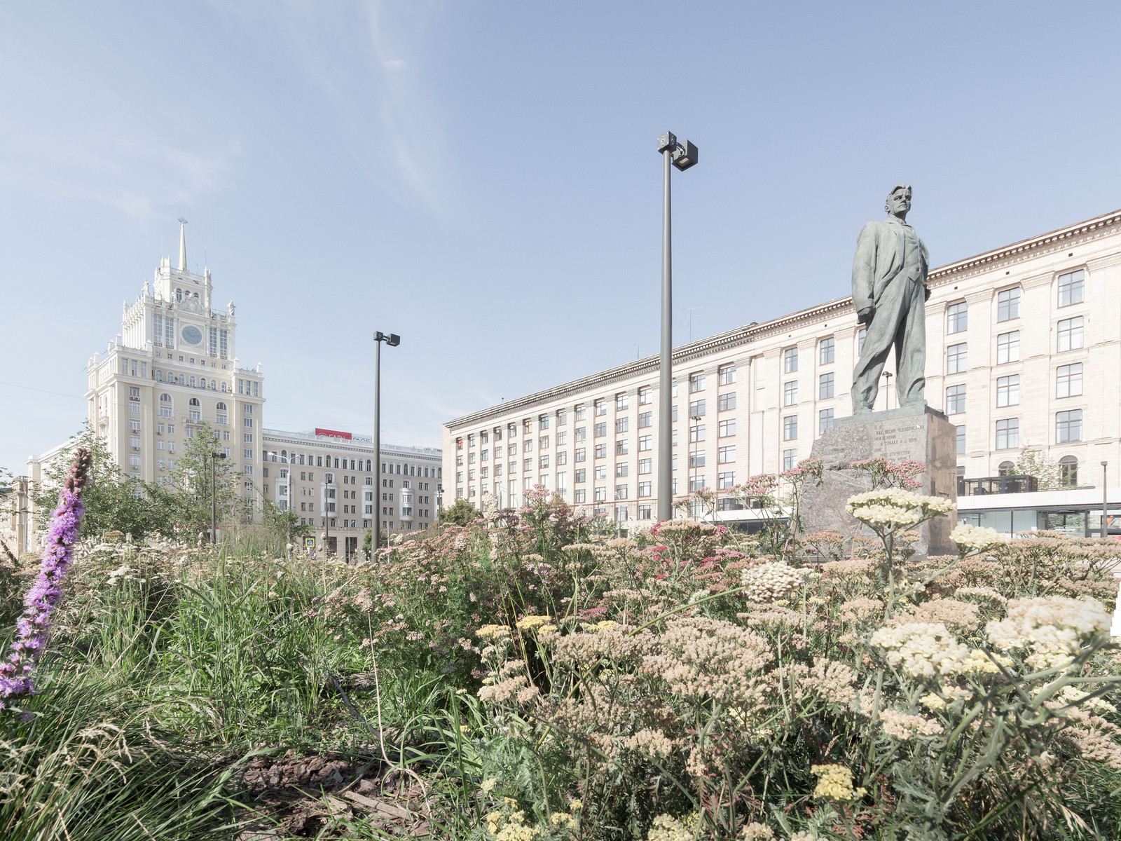 Проект Триумфальной площади в Москве от Buromoscow и её реконструкция Проект Триумфальной площади в Москве от Buromoscow и её реконструкция