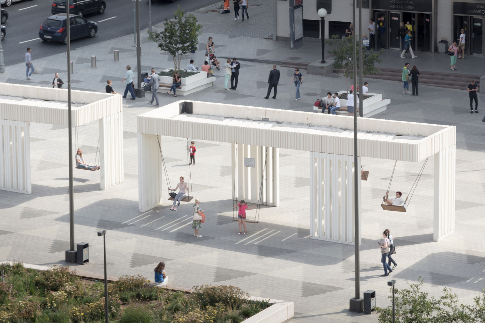 Проект Триумфальной площади в Москве от Buromoscow и её реконструкция Проект Триумфальной площади в Москве от Buromoscow и её реконструкция