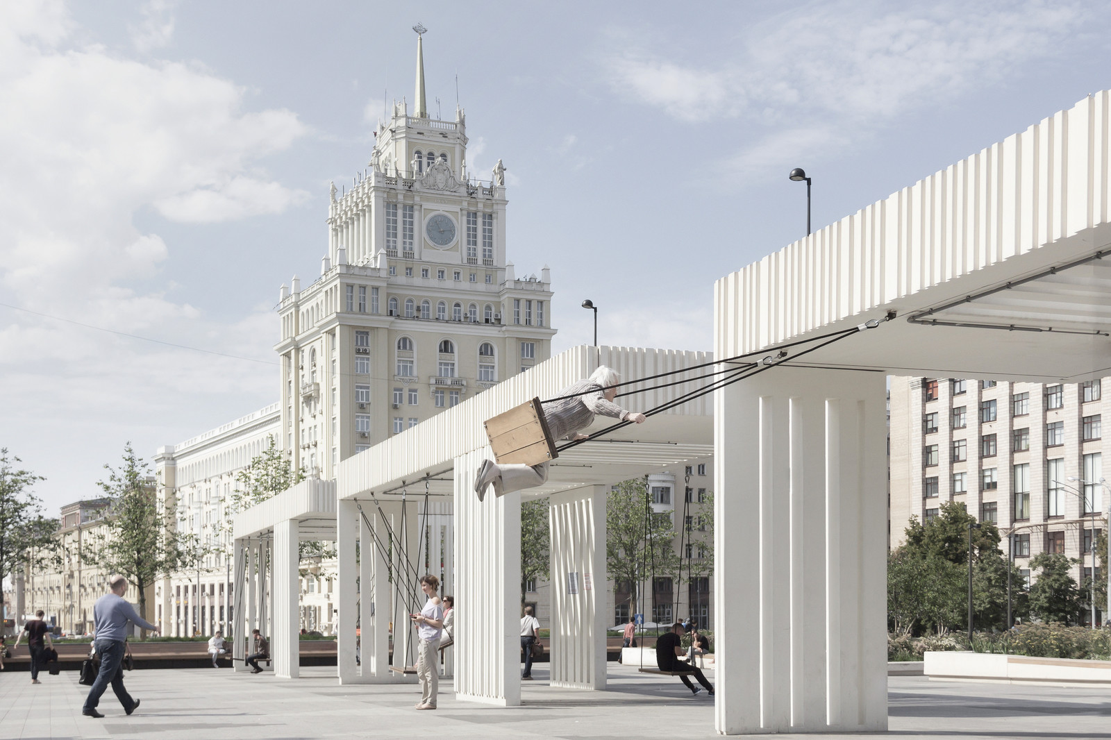 Проект Триумфальной площади в Москве от Buromoscow и её реконструкция Проект Триумфальной площади в Москве от Buromoscow и её реконструкция