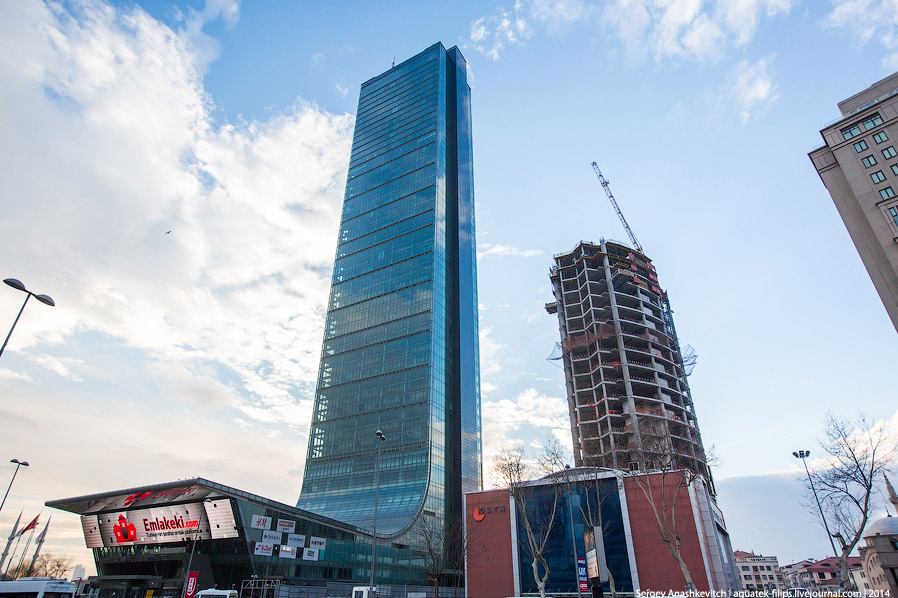 Ночной Стамбул с высоты Ночной Стамбул с высоты