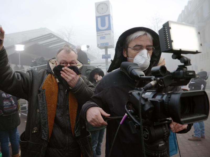 В Германии взорвали 116-метровый небоскреб