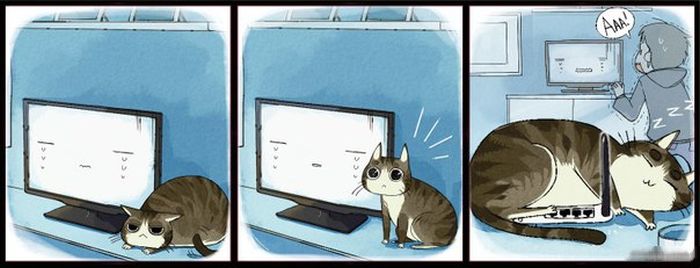 Смешные комиксы