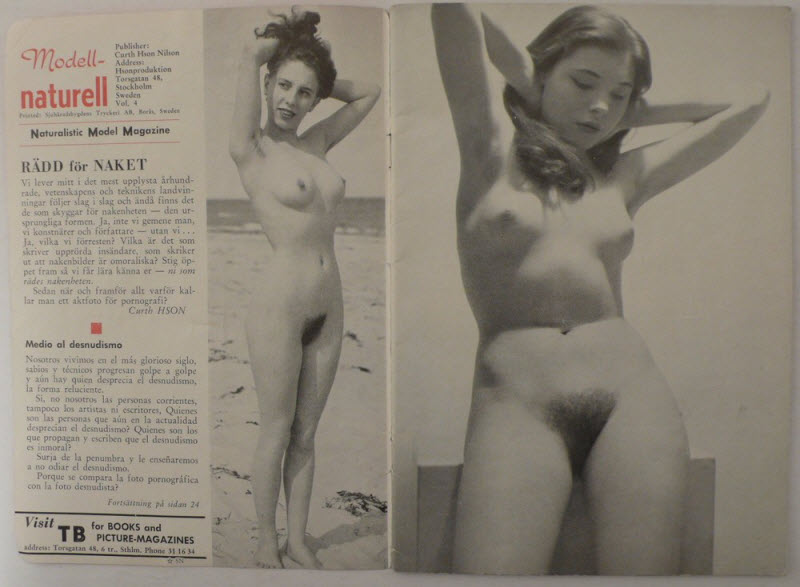 Черно-белая ретро эротика