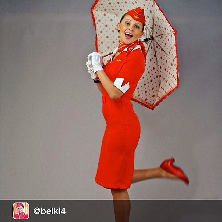 Самые красивые стюардессы России (16 фото)