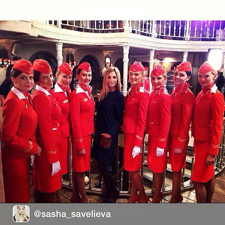 Самые красивые стюардессы России (16 фото)