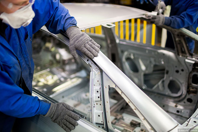 Экскурсия по заводу General Motors в Санкт-Петербурге