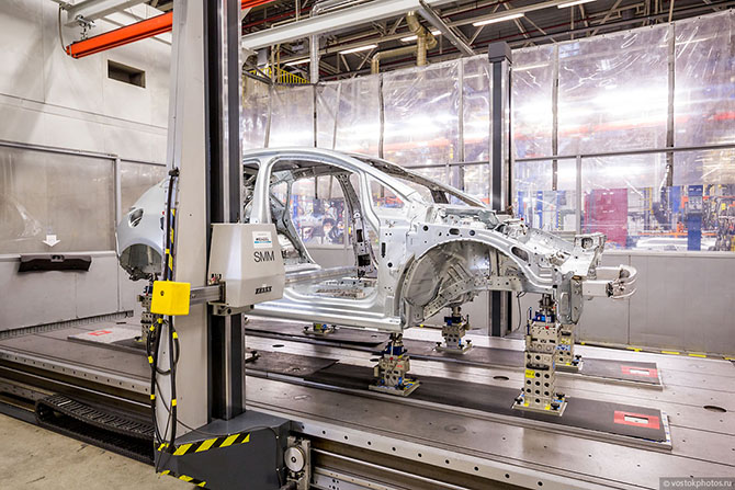 Экскурсия по заводу General Motors в Санкт-Петербурге