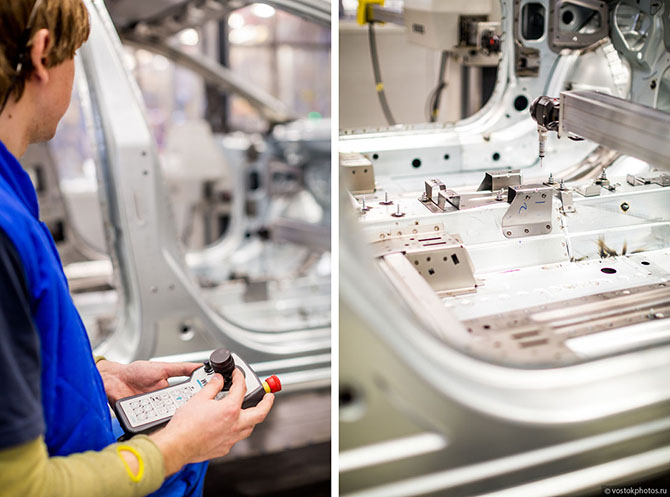 Экскурсия по заводу General Motors в Санкт-Петербурге