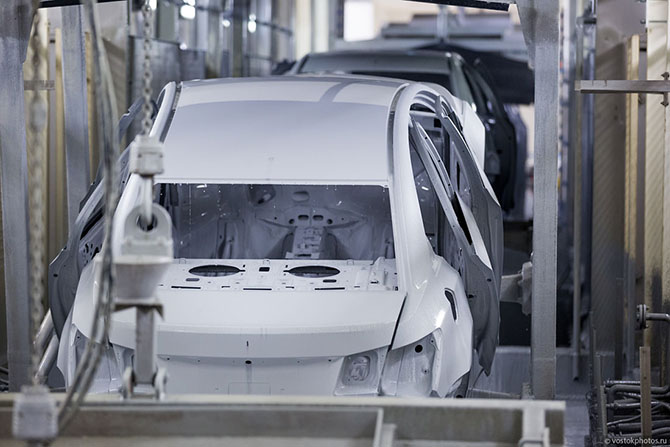 Экскурсия по заводу General Motors в Санкт-Петербурге