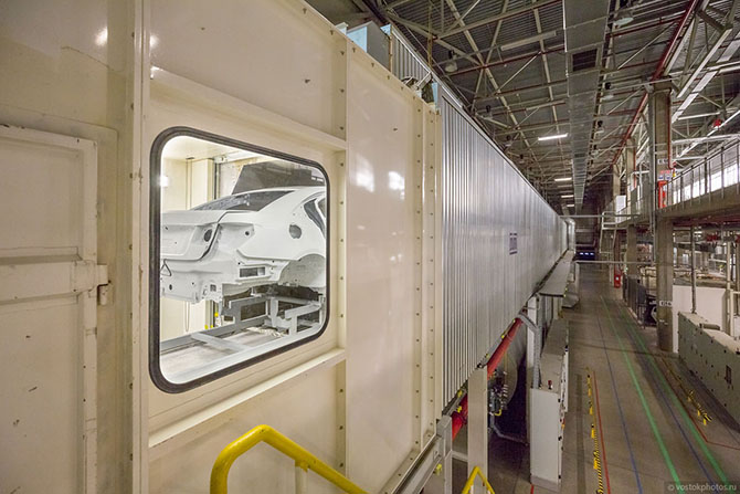 Экскурсия по заводу General Motors в Санкт-Петербурге