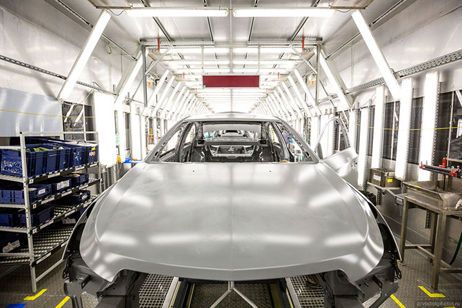 Экскурсия по заводу General Motors в Санкт-Петербурге