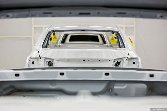 Экскурсия по заводу General Motors в Санкт-Петербурге