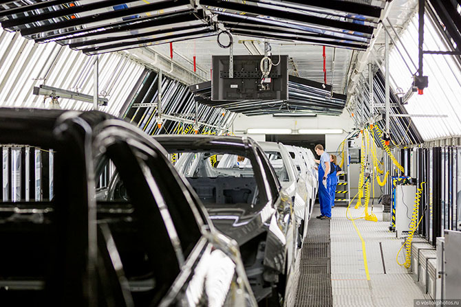 Экскурсия по заводу General Motors в Санкт-Петербурге