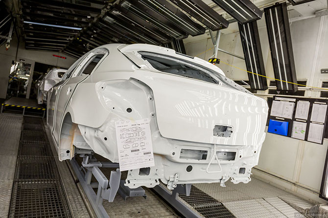 Экскурсия по заводу General Motors в Санкт-Петербурге