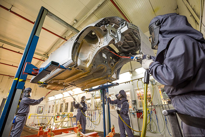 Экскурсия по заводу General Motors в Санкт-Петербурге