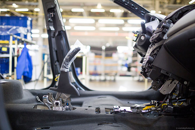 Экскурсия по заводу General Motors в Санкт-Петербурге