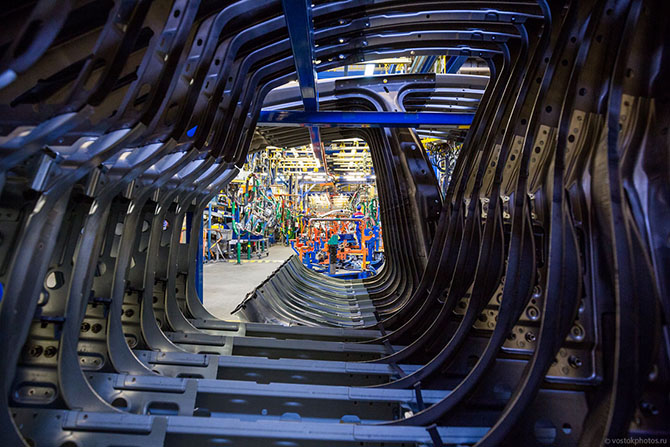 Экскурсия по заводу General Motors в Санкт-Петербурге