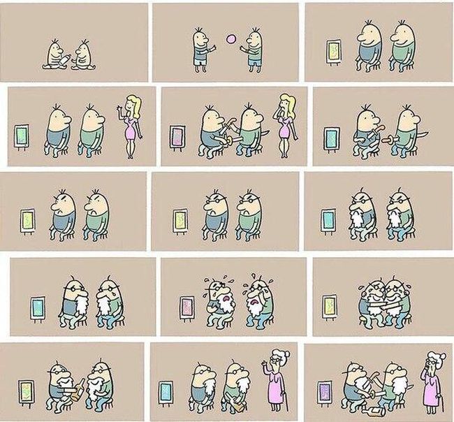 Смешные комиксы