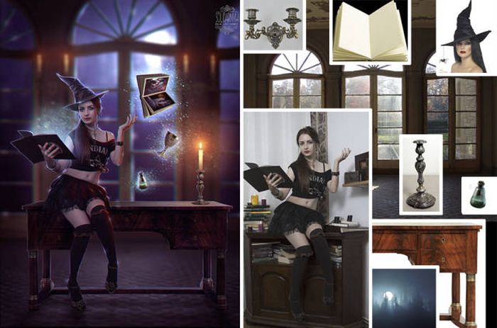 Шедевры фотошопа от Виктории Солидарных